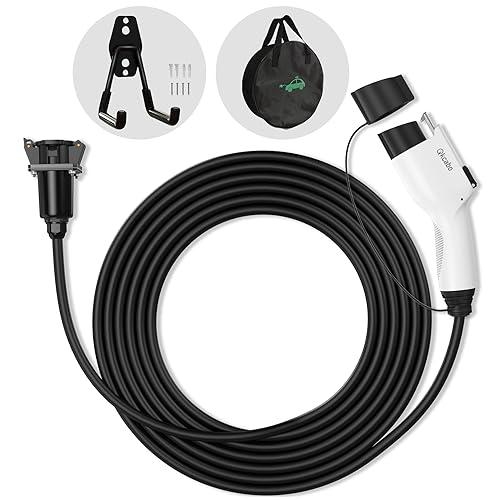Qkcabo J1772規格 充電器 延長ケーブル 6m 未使用品 Qkcabo 16A電気自動車充電器延長ケーブル、 100-240V 16A 6M EV充電