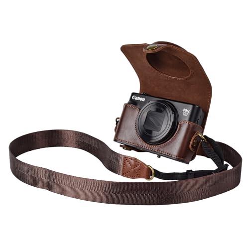 kinokoo PowerShot SX720 HS / SX730 SX740 用カメラケース PUレザー