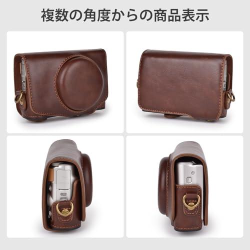 【新品同様！】キャノン PowerShot SX720 HS ソフトケース付き kinokoo PowerShot SX720 HS / SX730 SX740 用カメラケース PUレザー