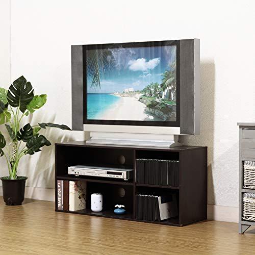 テレビ台  ローボード 32型 幅89cm  簡単組み立て 不二貿易 テレビ台 ローボード 32型 幅89cm ブラウン 簡単組み立て