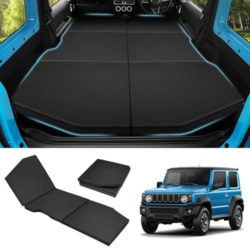 GIMUYA 車中泊マット 運転席用&助手席用 ジムニー・ジムニーシエラ専用設計 GIMUYA スズキ ジムニー JB64 JB74 車中泊マット 折りたたみ式 ベッド