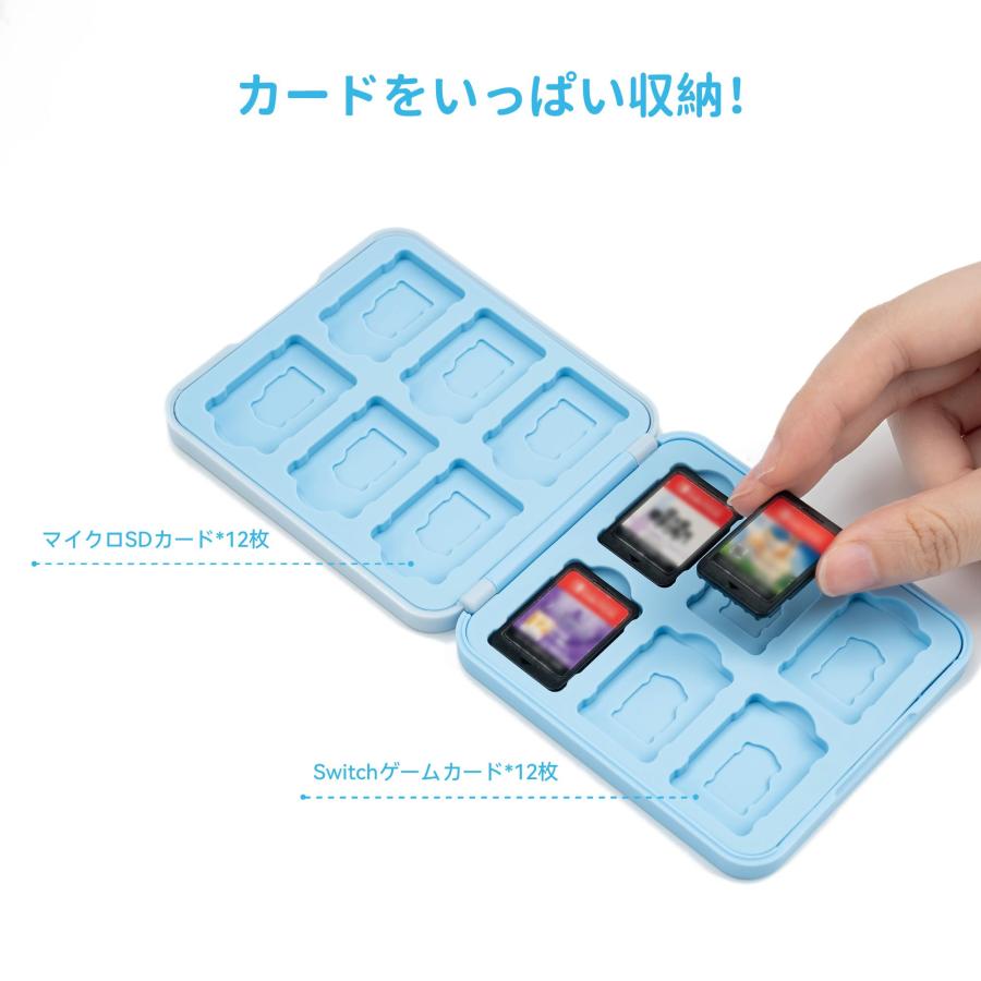 Nintendo Switch・MicroSD128GB、持ち歩きケースセット Amazon.co.jp: KIWIFOTOS switch カードケース メモリーカード