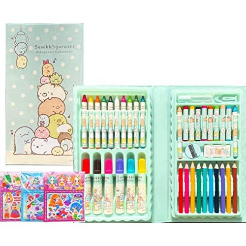 すみっコぐらし ブック型 文房具セット 42種類 お絵かきセット