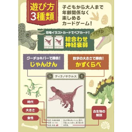 子供 カードゲーム (恐竜ペアカード・神経衰弱) : シャイニングONE