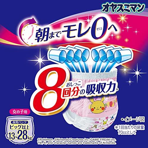 夜用 パンツ ビッグサイズより大きいオヤスミマン 女の子 オムツ 夜用 パンツ ビッグサイズより大きいオヤスミマン 女の子 オムツ