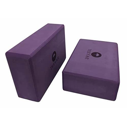 Teeyar ヨガブロック 2個セット 23×15×10cm 黒 ブラック TEEYAR ヨガブロック 2個セット 3サイズ 23 x 15 7.4/7.6cm高密度 また