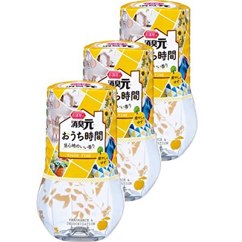 まとめ買いお部屋の消臭元 おうち時間 癒しのゆず 消臭芳香剤 部屋用 置き型 400ml ×3個 | 