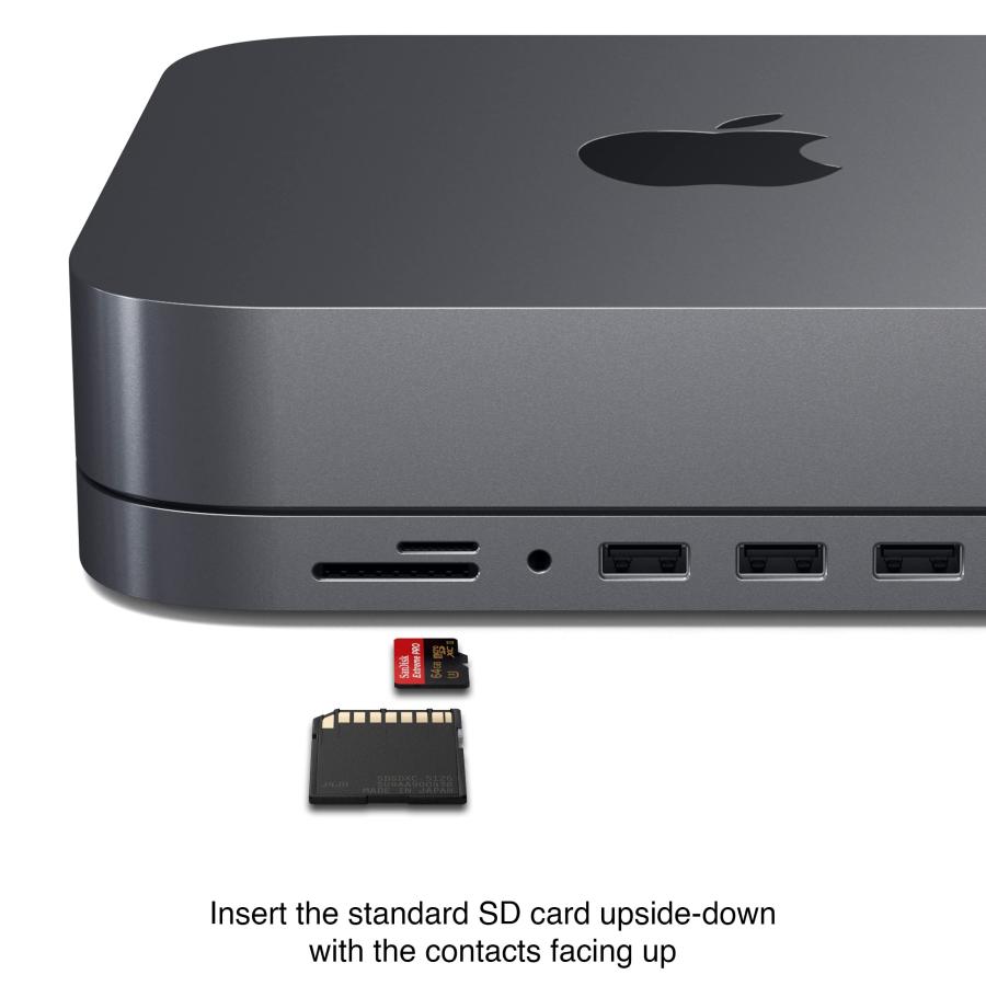 Satechi USB-C アルミニウム スタンド & ハブ スペースグレイ 2018 
