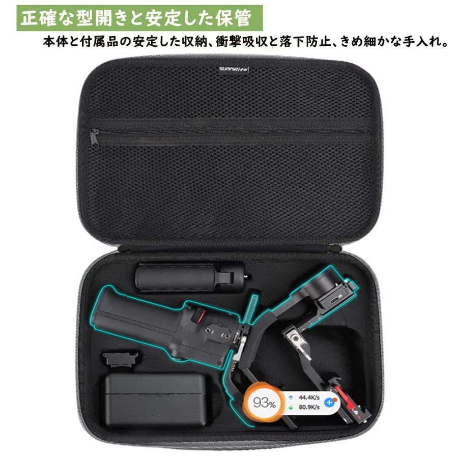 TMOM DJI RS3 Miniケース ポータブル 旅行ハンドバッグ ハード