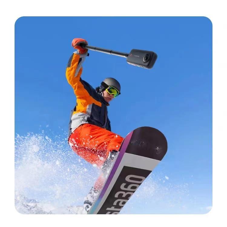 insta360 - Insta360 X4  見えない自撮り棒セット レンタル] Insta360 X4 360度カメラ 見えない自撮り棒 + 三脚