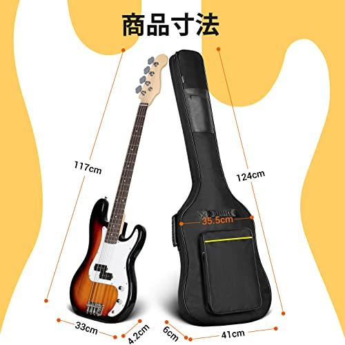エレキギター(ケース、説明書付き) Amazon | ADM エレキギター 初心者キット 39インチ フルサイズ