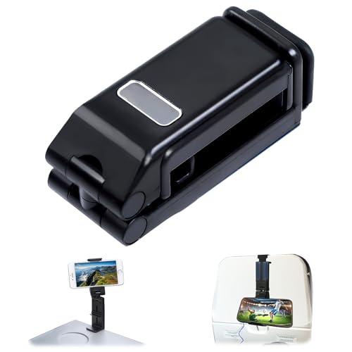 スマホスタンドクリップ式・360度回転・小型折り畳み幅5.5?9.2cm多機種対応 飛行機 快適グッズ ・新幹線・出張便利グッズ・GW旅行小物・ | 