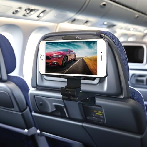 スマホスタンドクリップ式・360度回転・小型折り畳み幅5.5?9.2cm多機種対応 飛行機 快適グッズ ・新幹線・出張便利グッズ・GW旅行小物・ |  | 04