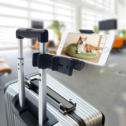 スマホスタンドクリップ式・360度回転・小型折り畳み幅5.5?9.2cm多機種対応 飛行機 快適グッズ ・新幹線・出張便利グッズ・GW旅行小物・ |  | 05