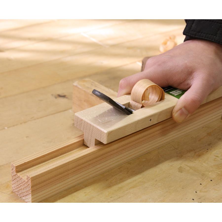 角利KAKURI 敷居作里鉋 削幅18mm 建具 敷居 鴨居 溝掘り DIY