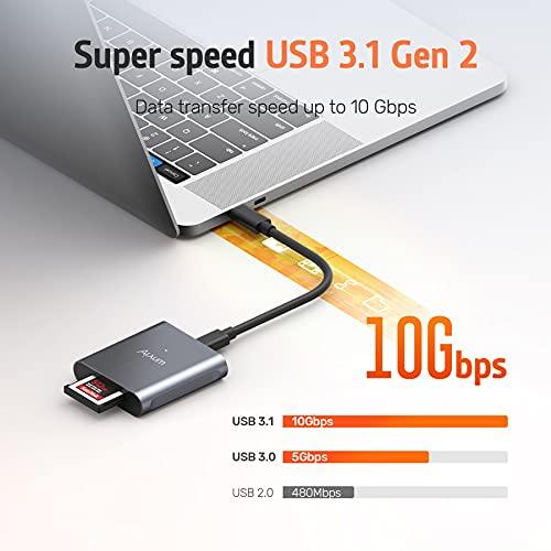 Alxum CFexpress カードリーダー Type B USB 3.2 Gen2 10Gbps 高速転送
