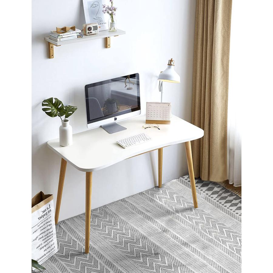 Rshtong デスク パソコンデスク 勉強机 北欧 木製 机 幅80cm×奥行50cm