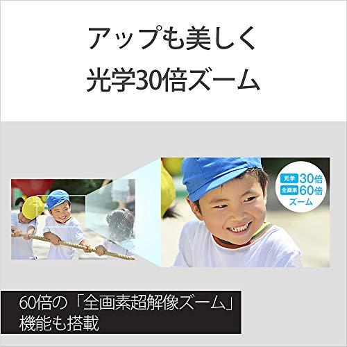 ソニー ビデオカメラ Handycam HDR-CX470 ホワイト 内蔵メモリー32GB