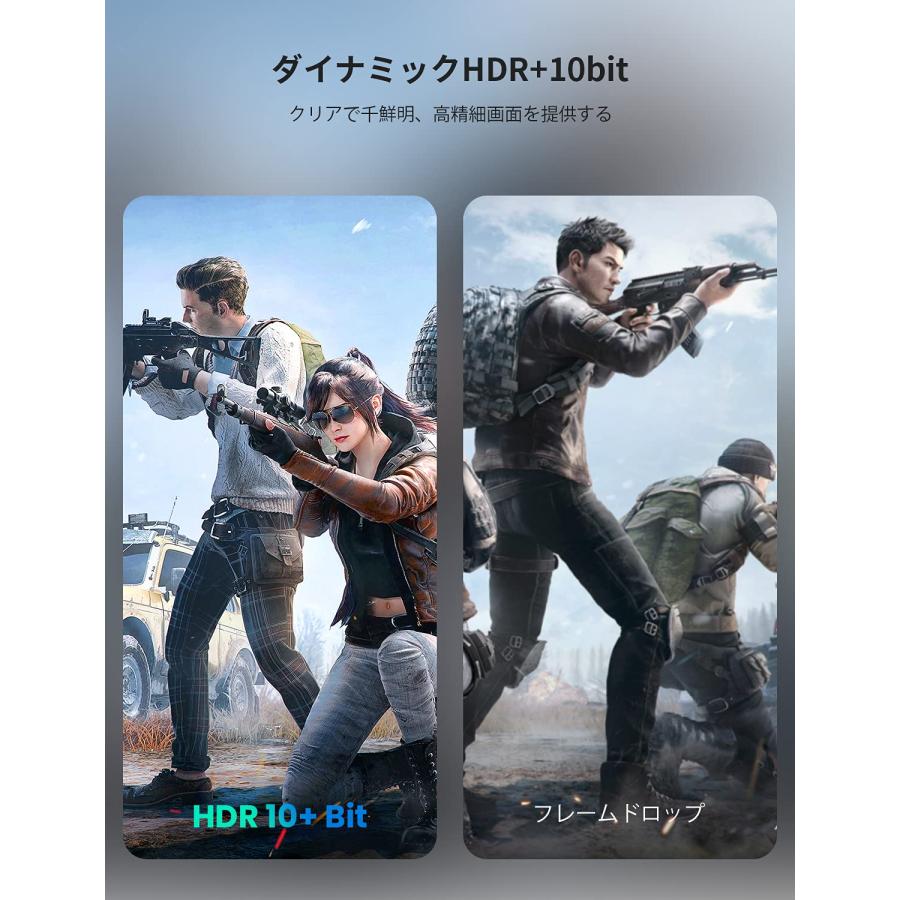 セルフポートレート 8K ディスプレイポート ケーブル 1.4 規格 YOJOCK Displayport