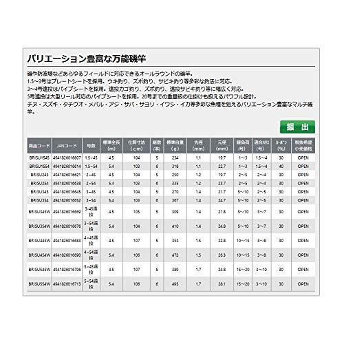 大阪漁具OGK ブロード磯アップグレード 1.5-450 BRISU1545｜shiningone23｜03