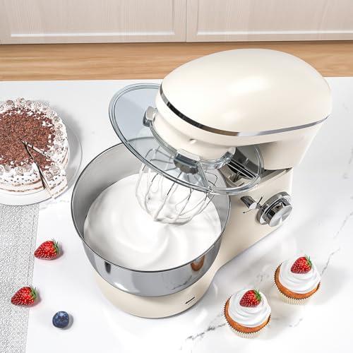 スタンドミキサー 5.5L大容量 3種類アタッチメント付き 七段階速度調節 スタンドミキサー 5L大容量 3種類アタッチメント 七段階速度調節