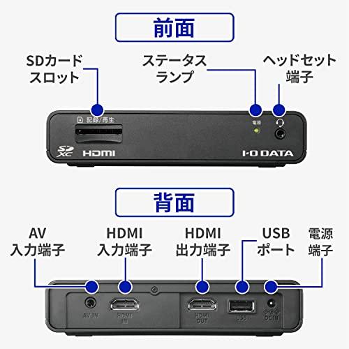 IODATA キャプチャーボード ゲームキャプチャー PC不要 Amazon.co.jp: IODATA キャプチャーボード HDMI キャプチャー PC