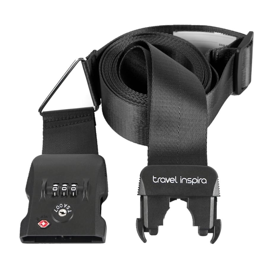 travel inspira TSAロックスーツケースベルト 旅行 便利グッズ
