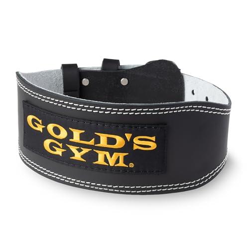 ゴールドジムGOLD'S GYM)トレーニングレザーパワーベルト 初心者~上級者 ゴールドジムGOLD'S GYM 定番人気高強度のトレーニングレザー