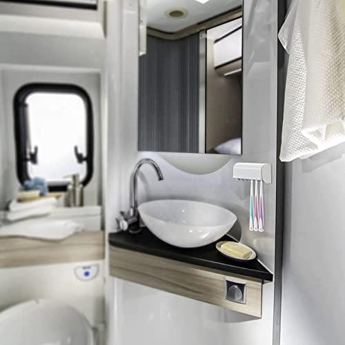 歯ブラシスタンド 壁掛け 清潔 歯ブラシ立て カップホルダー お風呂 洗面所 楽天市場】歯ブラシスタンド 4人用 歯ブラシホルダー 壁掛け式