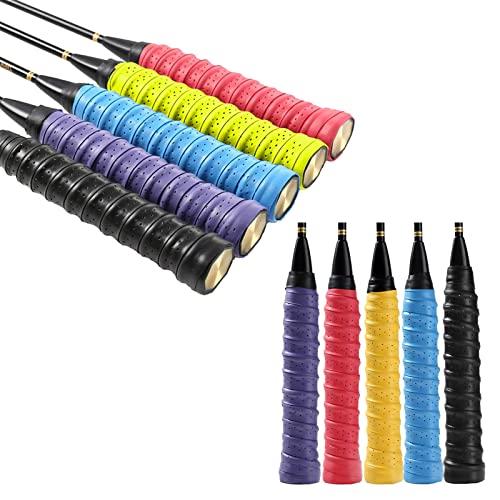 ラケット用グリップテープ 10本セット 滑り止め 衝撃吸収 通気性 吸汗