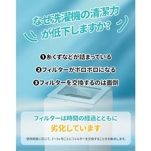 TOSHIBA　2019年　６K洗濯機　糸くずネット無し。 東芝洗濯機専用糸くずフィルター 42044776 toshiba 洗濯機 糸くず