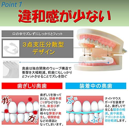 O.M.CTOKYO 歯ぎしり防止 マウスピース 型取り不要簡単装着 専用
