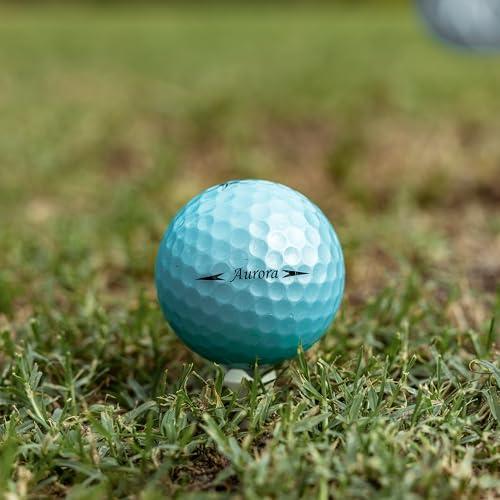 TrustトラストゴルフボールAuroraオーロラ 被らない 目立つ 飛ぶ