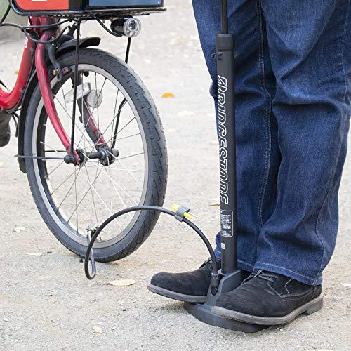 ブリヂストンBRIDGESTONE スマートポンプ ブラック 自転車 空気入れ ボール・浮き輪用 アダプタ付き 英式 トンボ口金 PM-501 |  | 02