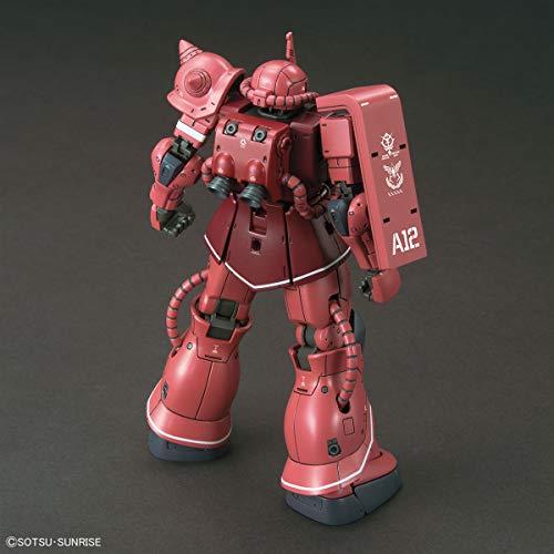HG 機動戦士ガンダム THE ORIGIN シャア専用ザクII 赤い彗星Ver. 1/144スケール 色分け済みプラモデル
