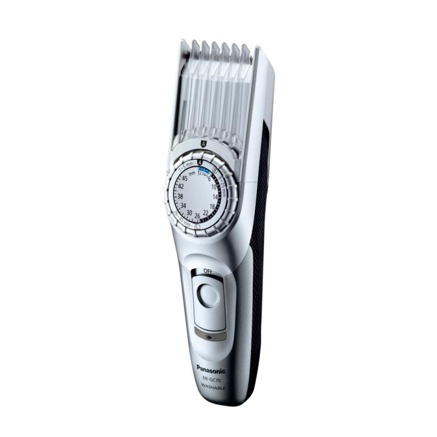 パナソニック メンズヘアカッター シルバー調 ER-GC70-S 