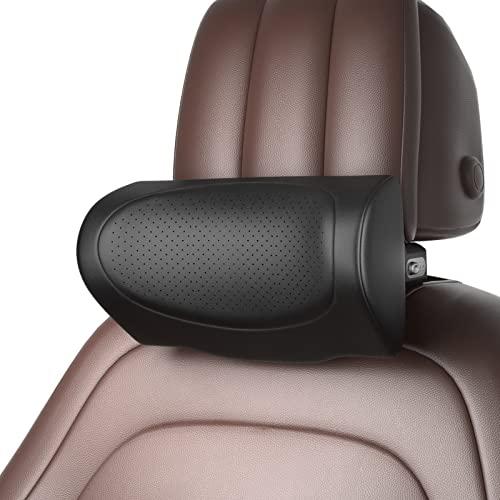 CANLER 車ヘッドレスト ネックパッド 車 首 クッション 調節可能 車用