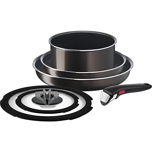 ティファール 取っ手のとれる 鍋 フライパンセット 6点セット オンライン限定 ティファール 取っ手のとれる 鍋 フライパンセット 6点