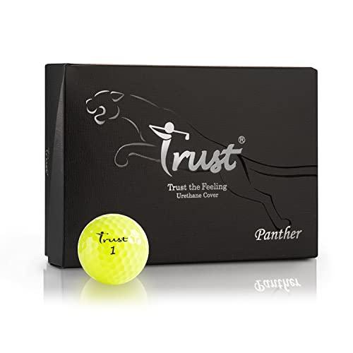 TrustトラストゴルフボールPanther(パンサー)ウレタンカバーソフト打感 TrustトラストゴルフボールPantherパンサーウレタンカバーソフト