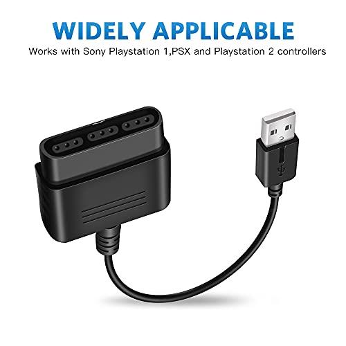 Xahpower PS2コントローラーからUSBアダプターコンバーター