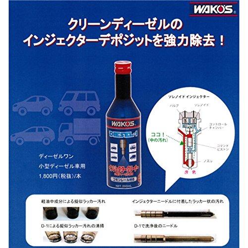 WAKO'S ディーゼルワン　1L ２本 WAKOS ワコーズ ディーゼルワン 200ml D-1 F171 インジェクター