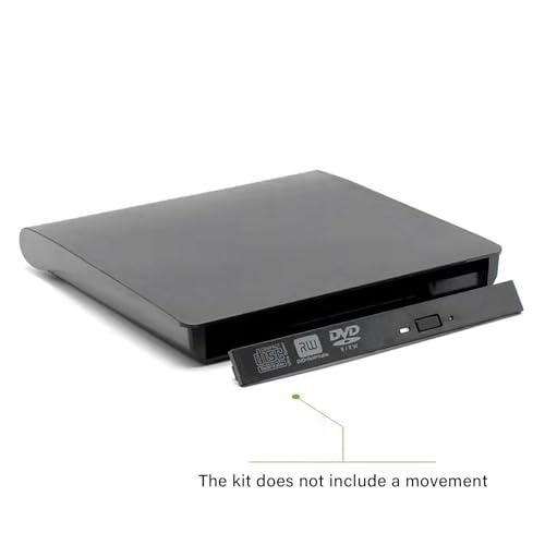 互換品】 外付けDVDドライブケース 5Gbps転送可能 USB3.0/USB2.0互換