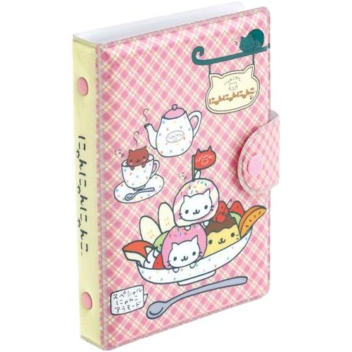 サンエックスSan-X にゃんにゃんにゃんこ ふにふにシールバインダー