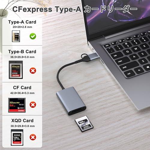 CFexpress Type-A専用CFexpress Type A カードリーダー 10Gbps USB3.2