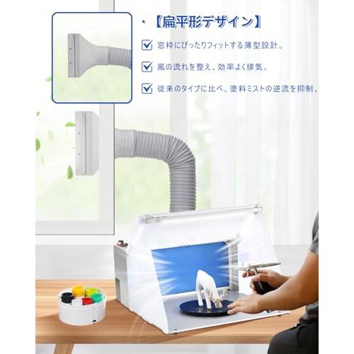 Anesty 排気口アタッチメント 塗装ブース排気ダクト用 スプレーブース
