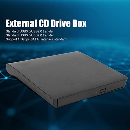 互換品】 Yctze 外付けDVDドライブケース for 12.7mm 9.5mm 対応 USB3