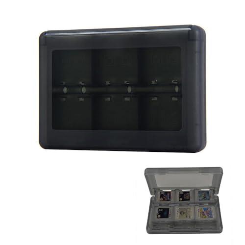 3DS(ケース＆SDカード付き) 3DS ソフトケース 2個セット｜DS/3DS/DSL用 カード収納ケース 22枚収納