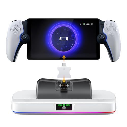 互換品】 NEWDERY PS Portal用 充電 PS5 Portalリモートプレーヤ用