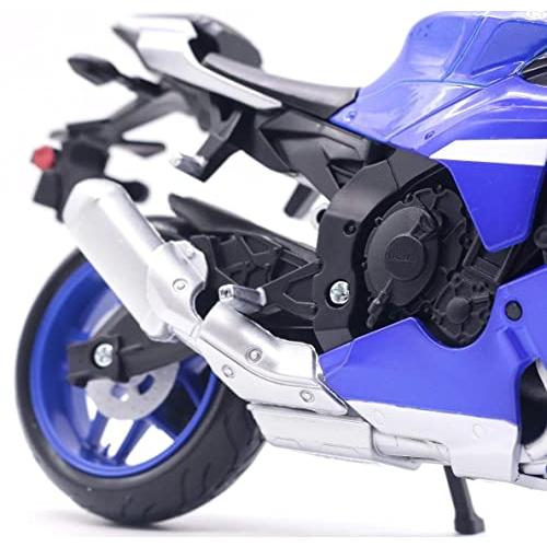 Maisto（マイスト）1/12 ヤマハ 2021 YZF-R1 ブルー ／ ミニカー ダイ