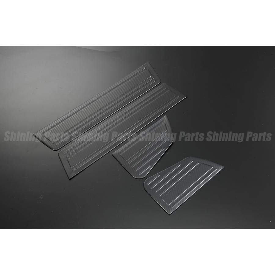 エブリイワゴン [カーボンルック] DA17W エブリィ ワゴン 4P ステップ